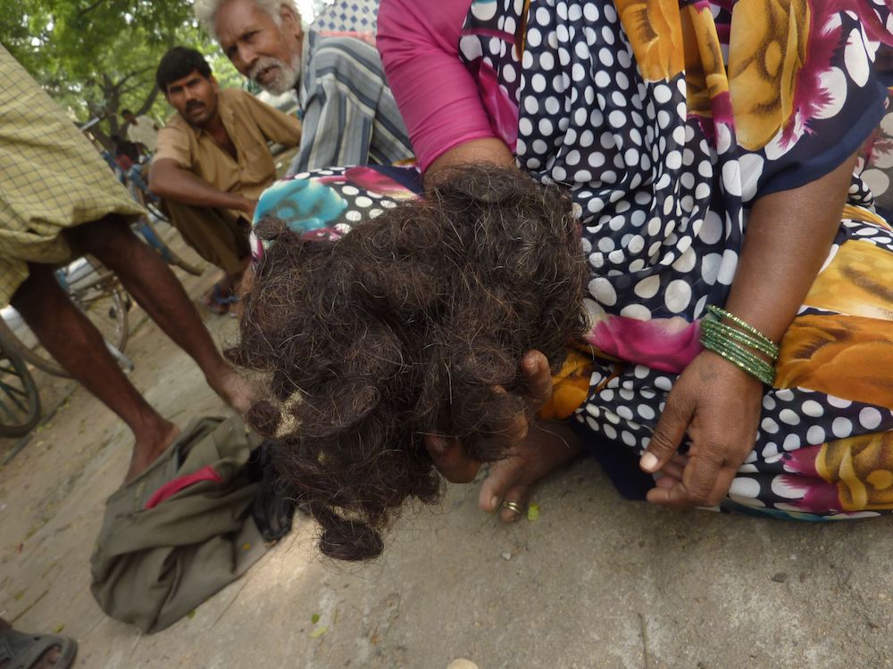 Ganganagar Video Sex Hd - The Hard Labor That Fuels the Hair Trade â€“ SAPIENS